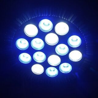 LEDスポットライト　１５灯 青　9灯　白　６灯